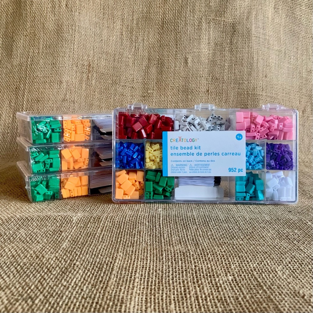 CREATOLOGY 4 Tile Bead Kits w/ Original Factory Sealed